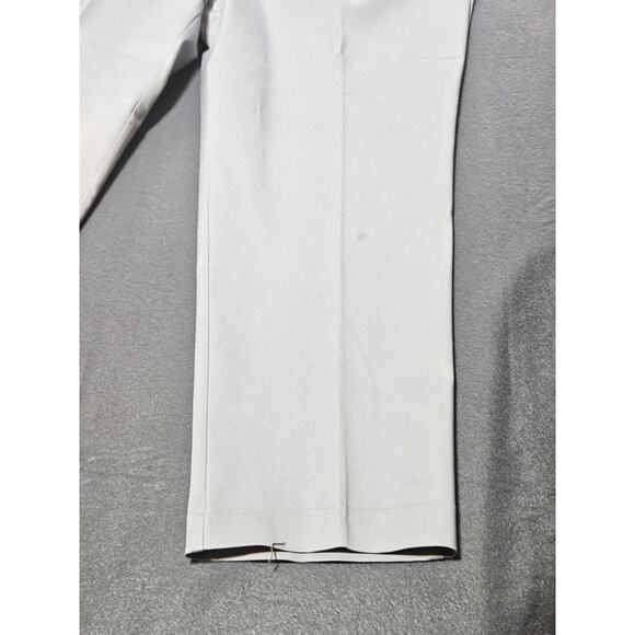 Liz Claiborne Pants Womens 16 Gray Ankle Length Slim Leg Mid Rise Dress Pants - Picture 2 of 13